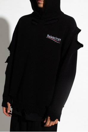 Balenciaga double layer hoodie sale